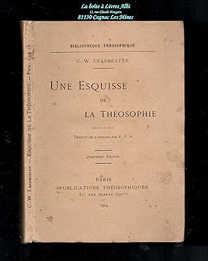 Une Esquisse de la Théosophie / Religion / Spiritualité / Philosophie Catholique / Recherche Spir...