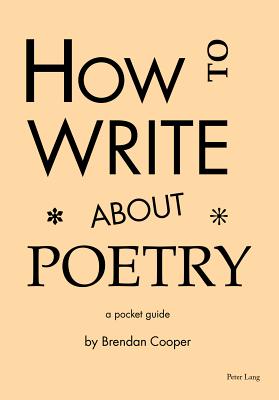 Seller image for How to Write About Poetry; A Pocket Guide (Paperback or Softback) for sale by BargainBookStores