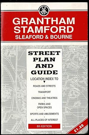 Grantham, Stamford and Bourne: Street Plan and Guide
