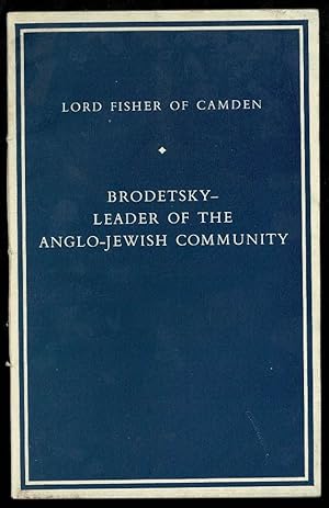 Imagen del vendedor de Brodetsky: Leader of the Anglo-Jewish Community a la venta por Lazy Letters Books