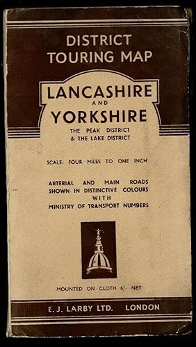 District Touring Map: Lancashire and Yorkshire