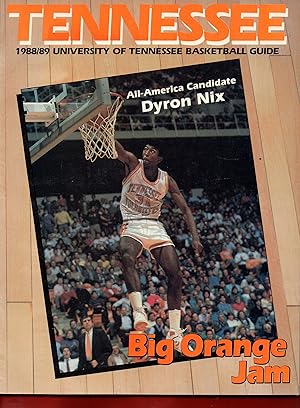 Imagen del vendedor de 1988/89 University of Tennessee Basketball Guide Big Orange Jam a la venta por Warren Hahn