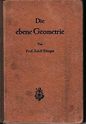 Imagen del vendedor de Die ebene Geometrie. Fr den Unterricht an der Realschule. a la venta por Antiquariat Puderbach