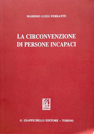 La circonvenzione di persone incapaci