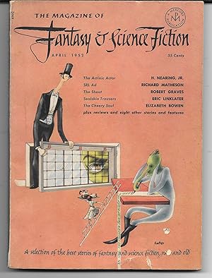 Seller image for The Magazine of Fantasy and Science Fiction: April, 1952 for sale by Dark Hollow Books, Member NHABA, IOBA