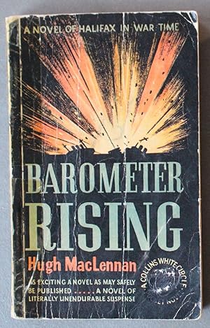 Barometer Rising (Canadiana; Mainstream Fiction; (1941; Collins White Circle Pocket Edition #75)