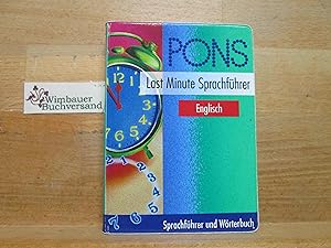 Seller image for Pons Last minute; Teil: Englisch. bearb. von Gordon Walker for sale by Antiquariat im Kaiserviertel | Wimbauer Buchversand