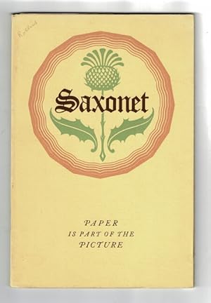 Seller image for Demonstrations of Strathmore Saxonet, a new paper of general utility in white & colors. for sale by Rulon-Miller Books (ABAA / ILAB)