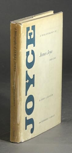 Immagine del venditore per A bibliography of James Joyce (1882-1941) venduto da Rulon-Miller Books (ABAA / ILAB)