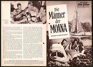Filmprogramm IFB Nr. 4904, Die Männer der Moana, Bernard Gorsky, Pierre Pasquier, Roger Lesage, S...