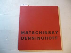 Seller image for Matschinsky-Denninghoff. Plastik und Zeichnung. (Ausstellung in Braunschweig) 12. November - 20. Dezember 1970. for sale by Gebrauchtbcherlogistik  H.J. Lauterbach