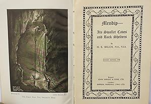 Bild des Verkufers fr Mendip - Its Swallet Caves and Rock Shelters. zum Verkauf von R.G. Watkins Books and Prints