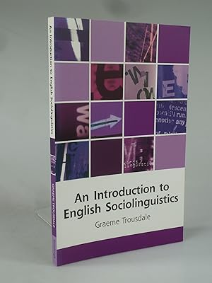 Immagine del venditore per An Introduction to English Sociolinguistics. venduto da Antiquariat Dorner