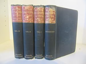 Bild des Verkufers fr The Paston Letters 1422-1509 A.D. A Reprint of the Edition of 1872-5, to which are now added . A Supplement after the Introduction. in 4 Volumes zum Verkauf von BRIMSTONES