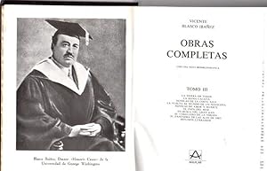 Bild des Verkufers fr Obras completas, tomo III . zum Verkauf von Librera Astarloa