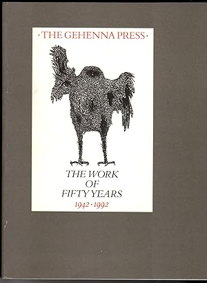 Bild des Verkufers fr The Gehenna Press: the Work of Fifty Years, 1942-1992 zum Verkauf von Leopolis