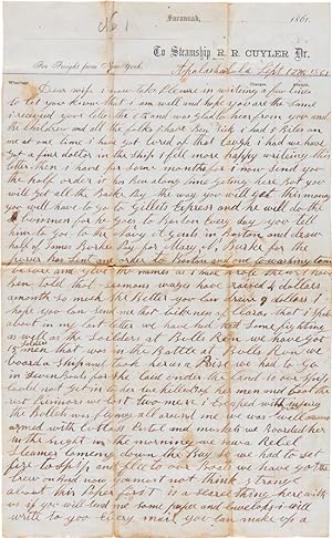 [COLLECTION OF LETTERS AND MANUSCRIPT DOCUMENTS WRITTEN BY JOHN BURKE, MOSTLY WHILE SERVING WITH ...