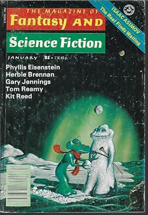 Seller image for The Magazine of FANTASY AND SCIENCE FICTION (F&SF): January, Jan. 1978 for sale by Books from the Crypt