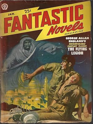 Image du vendeur pour FANTASTIC NOVELS: January, Jan. 1950 ("The Flying Legion") mis en vente par Books from the Crypt