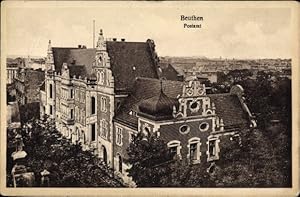 Ansichtskarte / Postkarte Bytom Beuthen Oberschlesien, Postamt