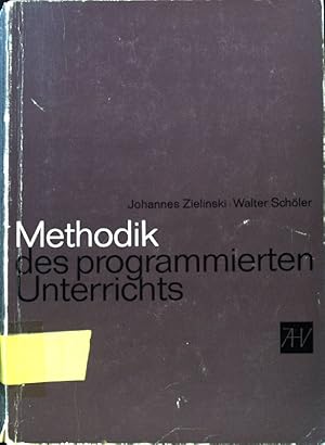 Image du vendeur pour Methodik des Programmierten Unterrichts. Zum Problem der Mikrostrukturen von Lehren und Lernen; mis en vente par books4less (Versandantiquariat Petra Gros GmbH & Co. KG)