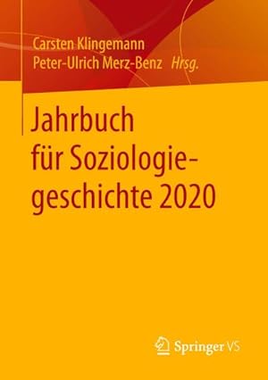 Bild des Verkufers fr Jahrbuch fr Soziologiegeschichte 2020 zum Verkauf von AHA-BUCH GmbH