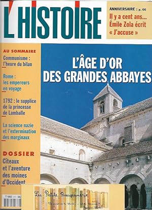 Bild des Verkufers fr L'histoire N 217: L'ge d'or des grandes abbayes zum Verkauf von La Petite Bouquinerie