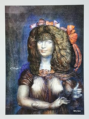 Lolita - (Giclee auf schwerem, handgemachtem Baumwollpapier / 2012, handsigniert - Nr. 284 von 30...