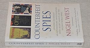 Imagen del vendedor de COUNTERFEIT SPIES : AN ASTONISHING INVESTIGATION INTO THE SECRET AGENTS OF WW2 a la venta por CHESIL BEACH BOOKS