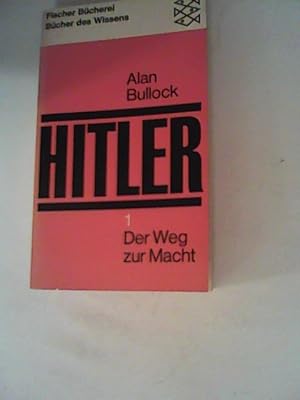 Bild des Verkufers fr Hitler 1: Der Weg zur Macht zum Verkauf von ANTIQUARIAT FRDEBUCH Inh.Michael Simon