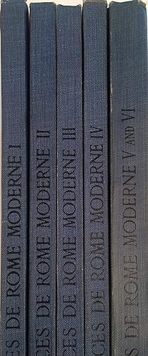 Immagine del venditore per Letarouilly Edifices de Rome Moderne 6 Volumes en 5 tomes venduto da A Balzac A Rodin