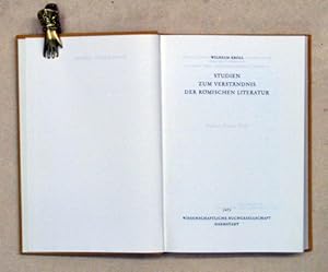 Studien zum Verständnis der römischen Literatur. [Reprint].