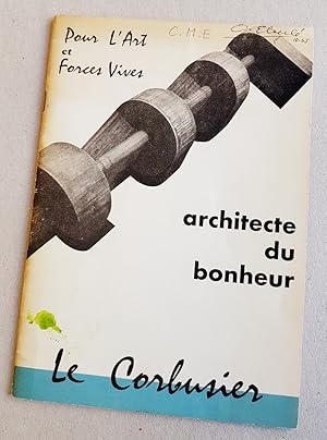 Image du vendeur pour Architecture du bonheur. mis en vente par La Basse Fontaine