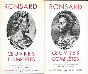 RONSARD Oeuvres Complètes, deux Tomes