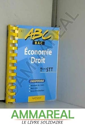 Image du vendeur pour ABC du bac, économie et droit niveau terminale STT mis en vente par Ammareal