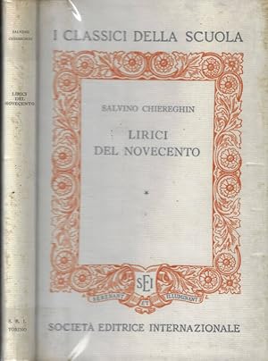 Imagen del vendedor de Lirici del novecento a la venta por Biblioteca di Babele