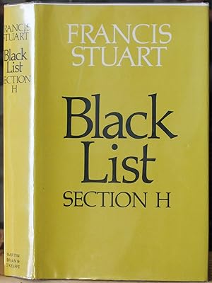 Bild des Verkufers fr Black List Section H zum Verkauf von James Howell Rare Books