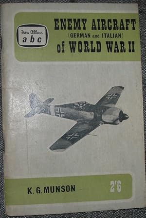 Immagine del venditore per Enemy Aircraft ( German and Italian ) of World War II venduto da eclecticbooks