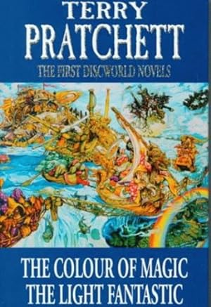 Seller image for The First Discworld Novels: The Colour of Magic and The Light Fantastic by Terry Pratchett [Hardcover ] for sale by booksXpress