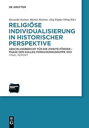 Immagine del venditore per Religi ¶se Individualisierung in historischer Perspektive / Religious Individualisation in Historical Perspective (German Edition) [Soft Cover ] venduto da booksXpress