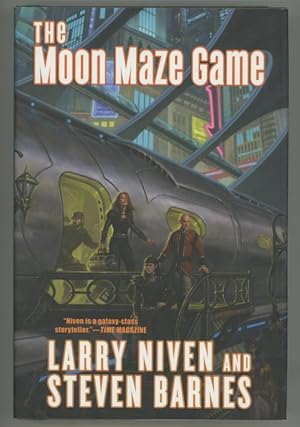 The Moon Maze Game by Larry Niven Steven Barnes Signed