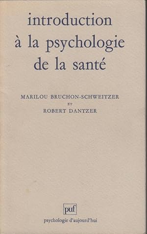 Seller image for Introduction  la psychologie de la sant for sale by PRISCA