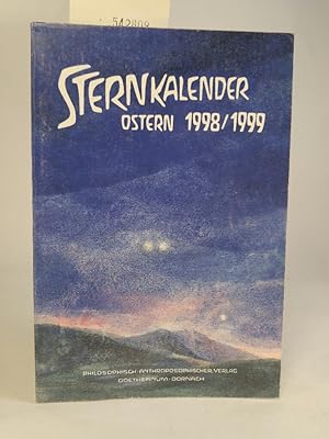 Seller image for Sternkalender Erscheinungen am Sternenhimmel Ostern 1998/1999 for sale by ANTIQUARIAT Franke BRUDDENBOOKS