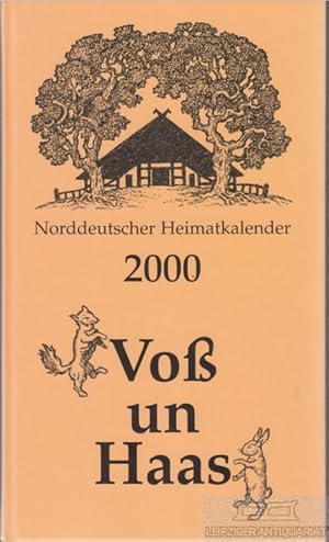 Seller image for Vo un Haas Norddeutscher Heimatkalender 2000 for sale by Leipziger Antiquariat