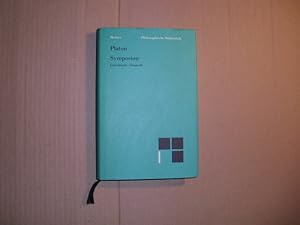 Platon -- SYMPOSION [Griechisch -- deutsch] (Philosphische Bibliothek; Band 520)