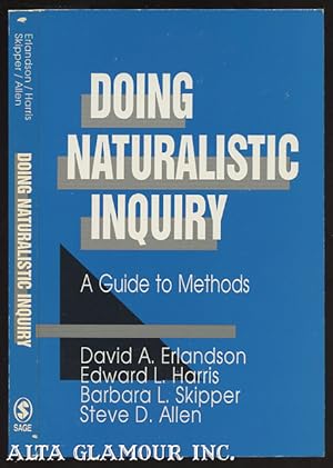 Seller image for DOING NATURALISTIC INQUIRY; A Guide to Methods for sale by Alta-Glamour Inc.