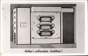 Bild des Verkufers fr Ansichtskarte / Postkarte Welker's vollendeter Stahlbau, Reklame zum Verkauf von akpool GmbH