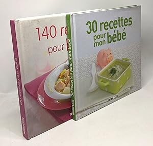 30 recettes pour mon bébé + 140 recettes pour bébé (2 livres)