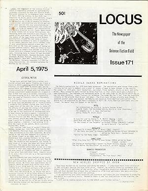 Locus: The Newspaper of the Science Fiction Field #171 (April 5, 1975)