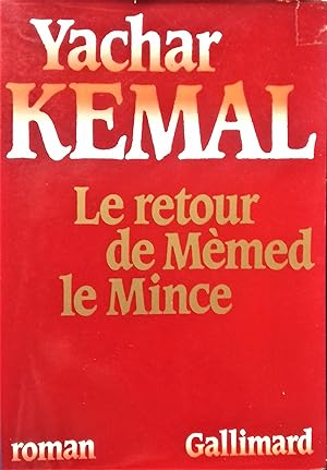 Image du vendeur pour Le Retour de Mmed le MInce. Traduit du turc. mis en vente par Librairie Pique-Puces